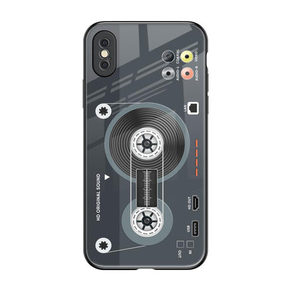 Retro Recorder iPhone XS Max Glass Back Cover Online