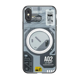 Modern Technology iPhone XS Max Glass Back Cover Online