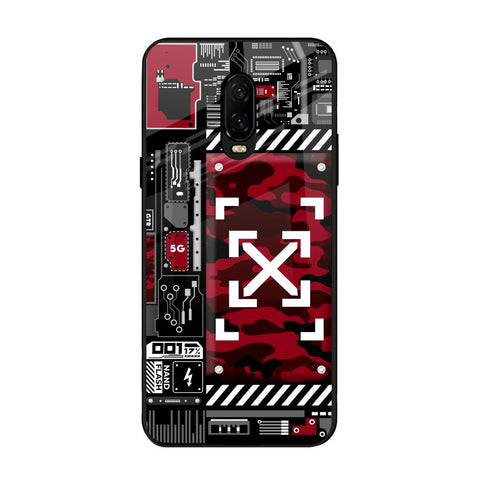 Technology Art OnePlus 6T Glass Back Cover Online