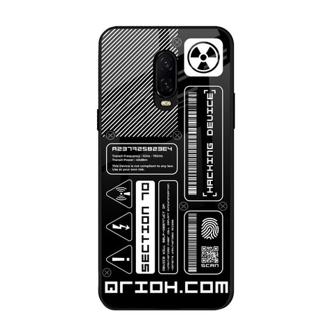 Futuristic Art OnePlus 6T Glass Back Cover Online