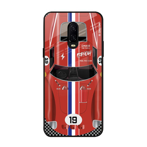 Racing Vintage OnePlus 6T Glass Back Cover Online