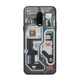 Retro Futuristic OnePlus 6T Glass Back Cover Online