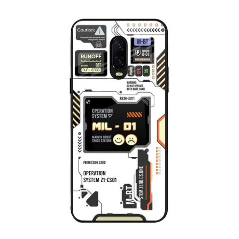 Tech Display OnePlus 6T Glass Back Cover Online