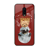 Astronaut Bear OnePlus 6T Glass Back Cover Online