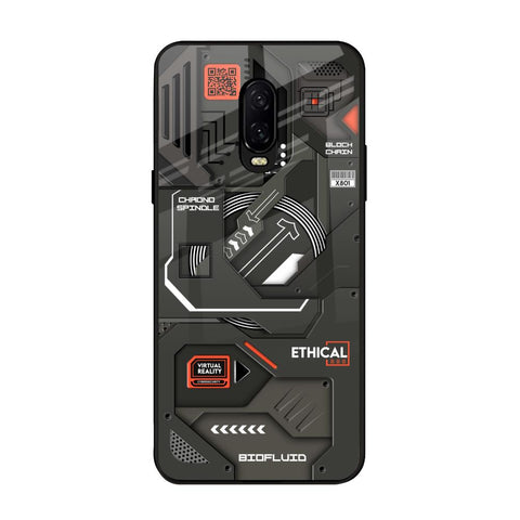 Tech Aesthetics OnePlus 6T Glass Back Cover Online