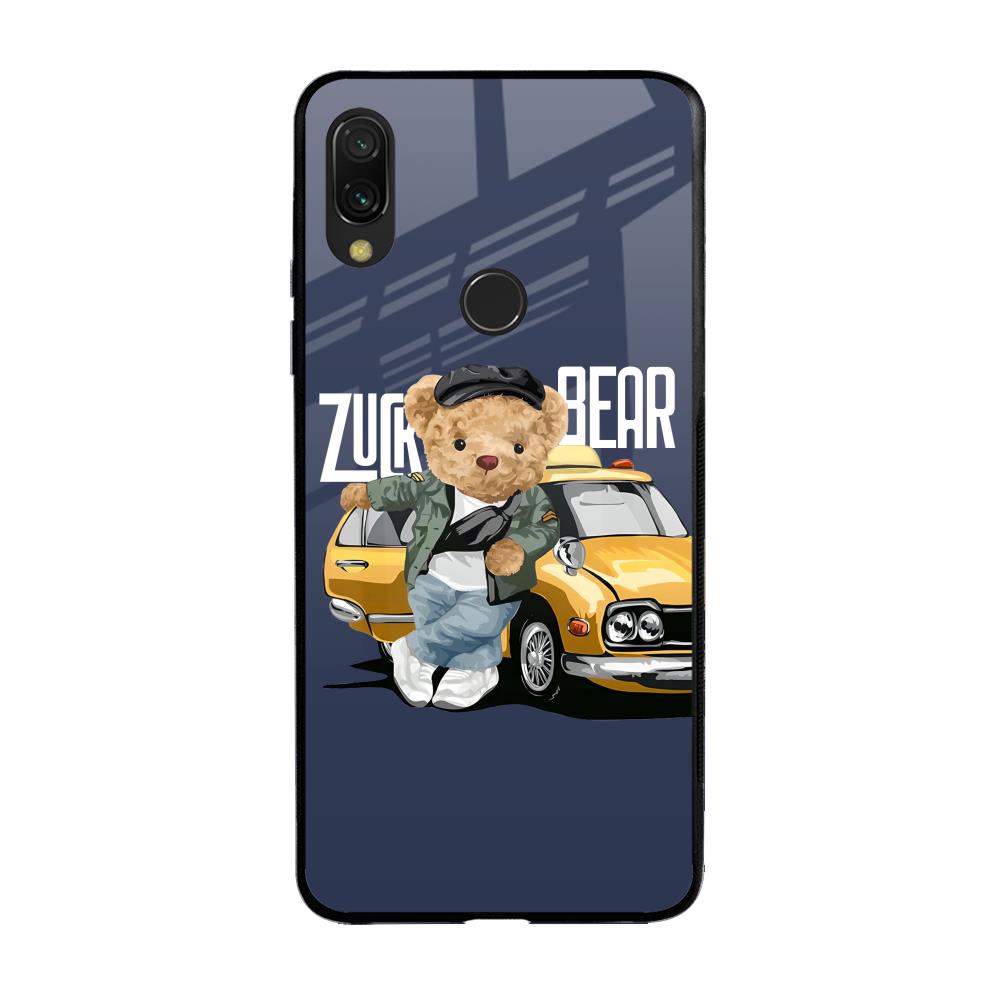 Adventurous Bear Xiaomi Redmi Note 7 Glass Back Cover Online