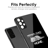 Weekend Plans Glass Case for Vivo Y21 5G