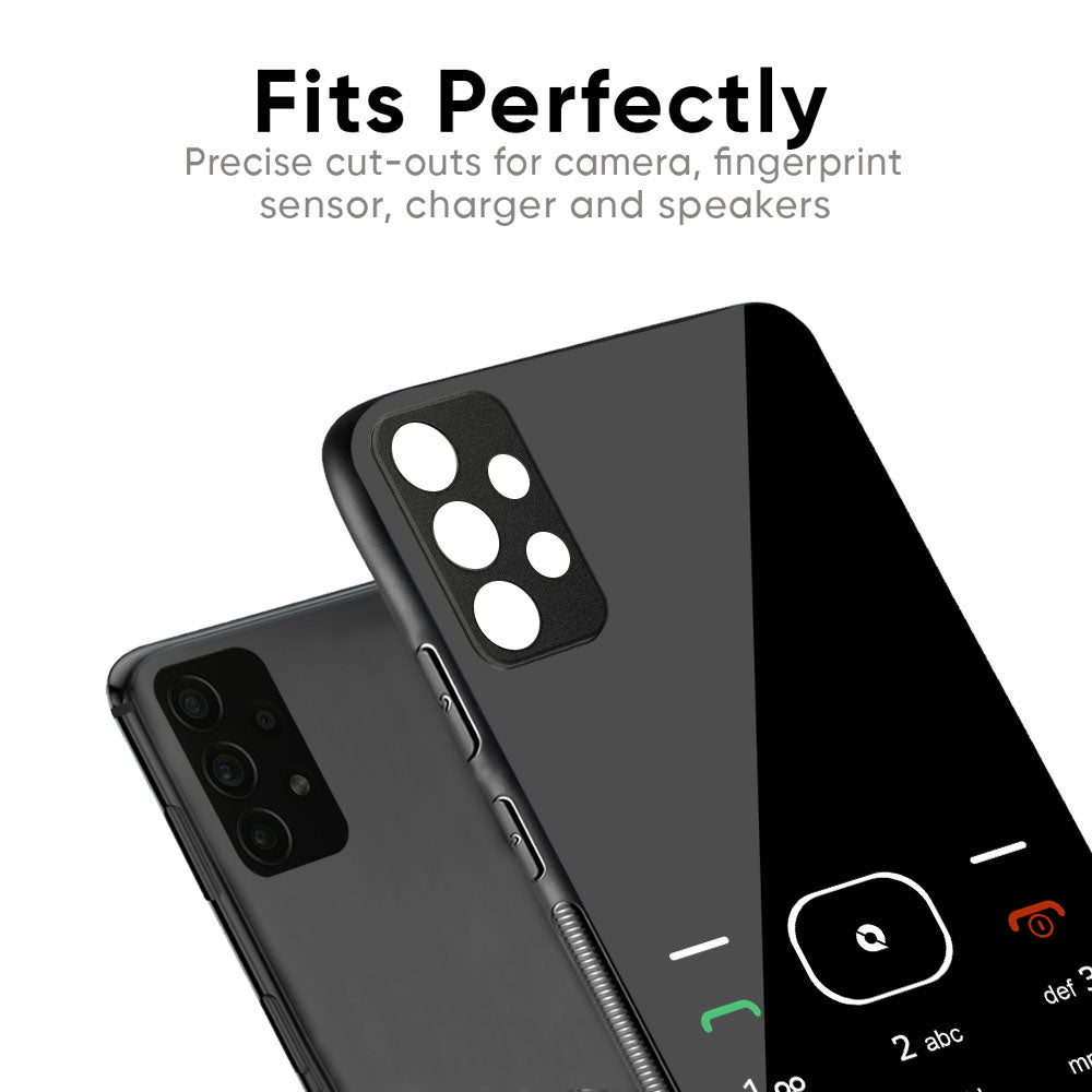 Classic Keypad Pattern Glass Case for Samsung Galaxy M56 5G