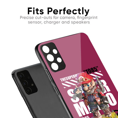 Gangster Hero Glass Case for Samsung Galaxy M56 5G