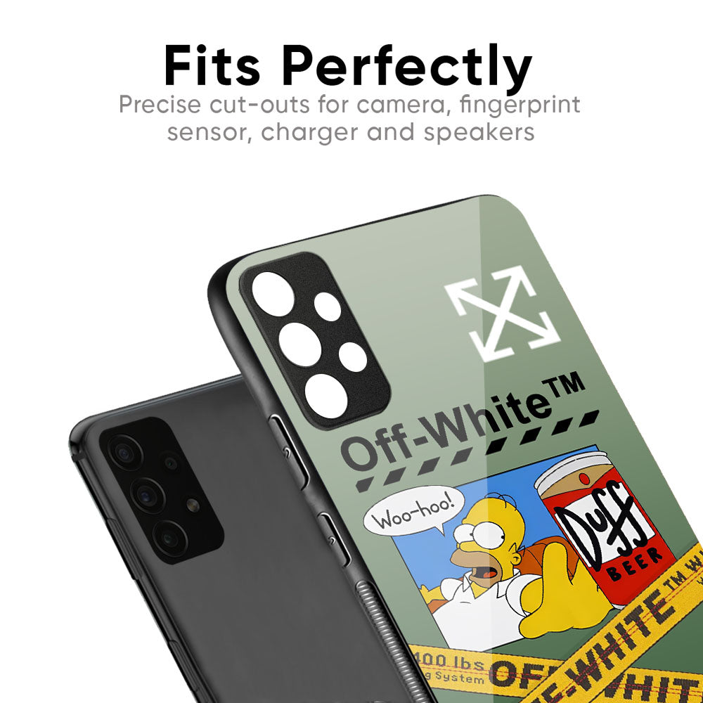 Duff Beer Glass Case for Oppo F33 5G