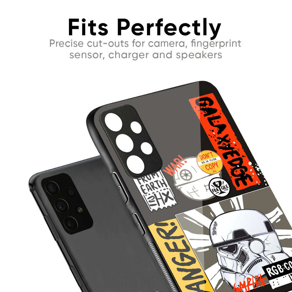 Galaxy Edge Glass Case for Xiaomi 17 Ultra 5G