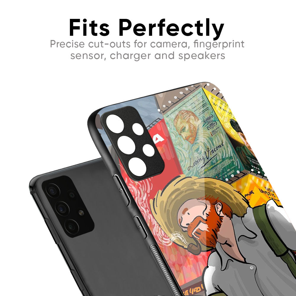 Loving Vincent Glass Case for Motorola Edge G57 Power