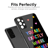 Magical Words Glass Case for Realme 14 Pro 5G