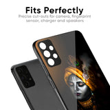 Ombre Krishna Glass Case for Realme Narzo N65 5G