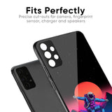 Retro Astronaut Glass Case for Oppo A6 Pro 5G