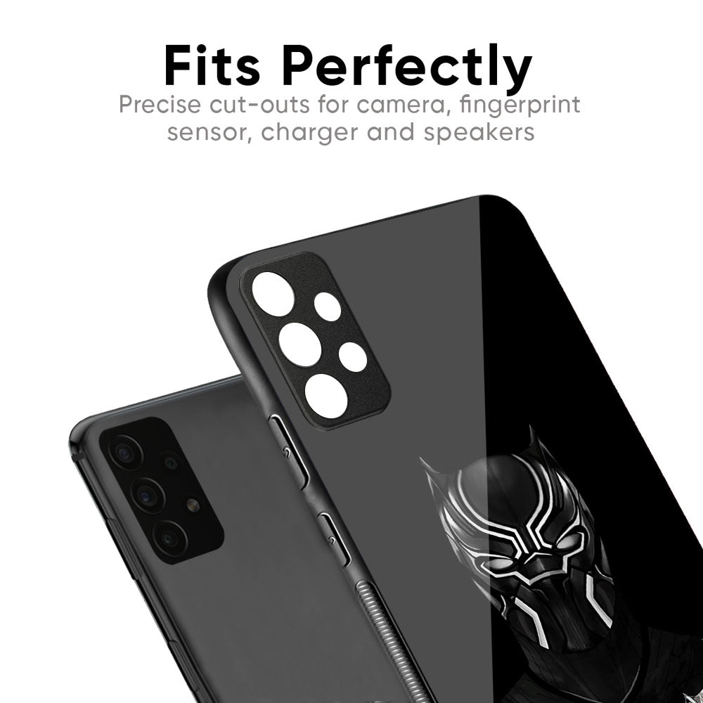 Dark Superhero Glass Case for Samsung Galaxy M56 5G