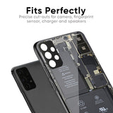 Skeleton Inside Glass Case for Realme C65 5G