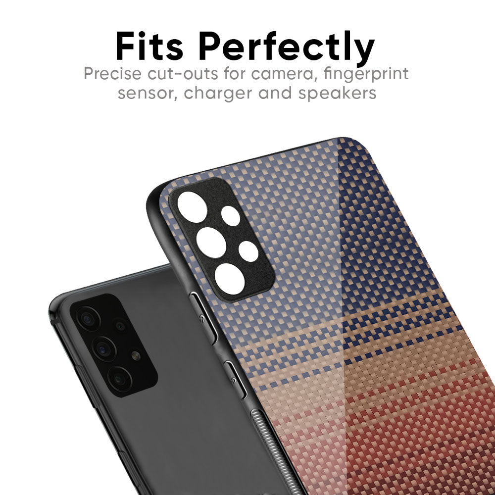 Fiber Artistry Glass Case for Samsung Galaxy M56 5G