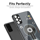 Retro Recorder Glass Case for Poco M8 5G