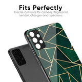 Abstract Green Glass Case For IQOO 15 5G