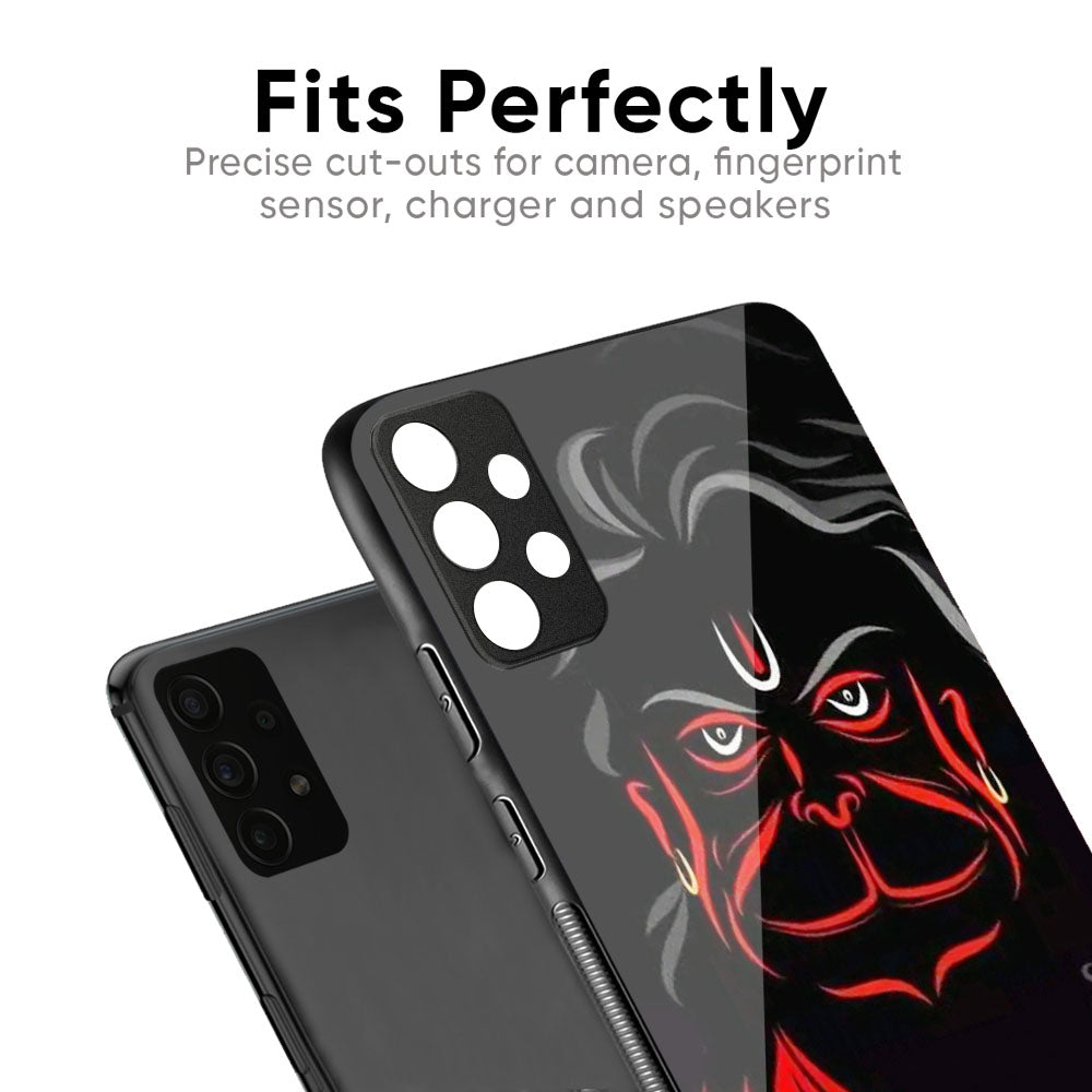 Lord Hanuman Glass Case For Samsung Galaxy M56 5G