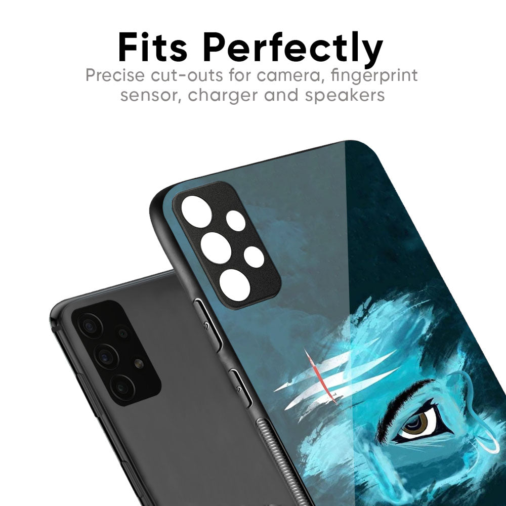 Power Of Trinetra Glass Case For Realme 14 Pro Plus 5G