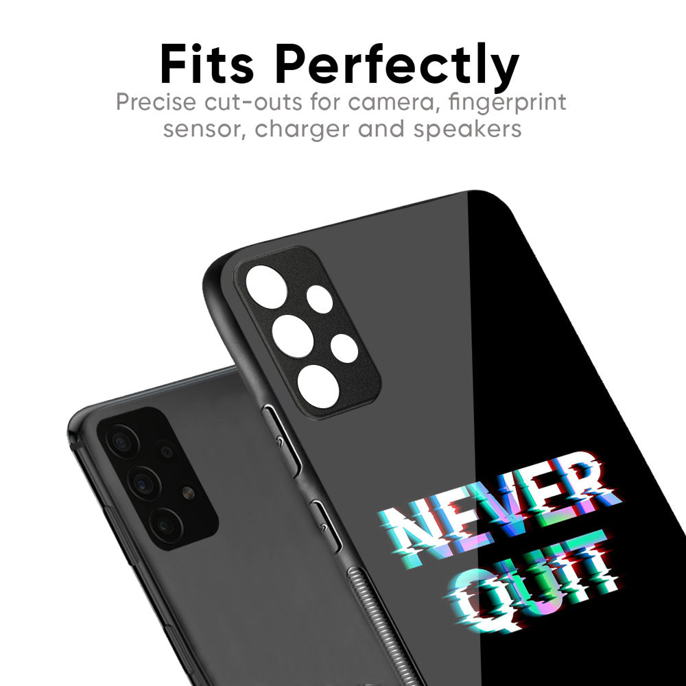 Never Quit Glass Case For Samsung Galaxy M56 5G