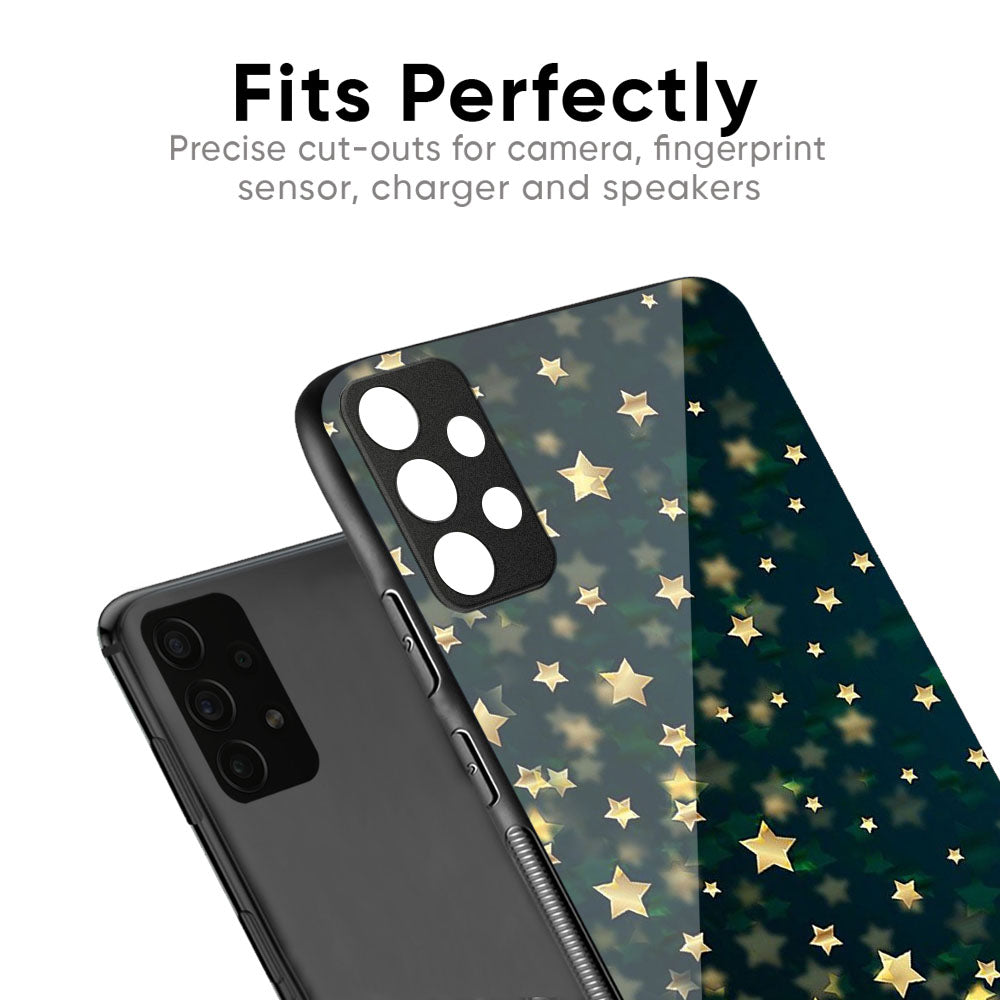 Dazzling Stars Glass Case For Samsung Galaxy M56 5G