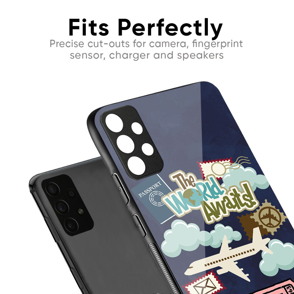 Tour The World Glass Case For Samsung Galaxy M56 5G