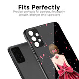 Fashion Princess Glass Case for Vivo Y21 5G
