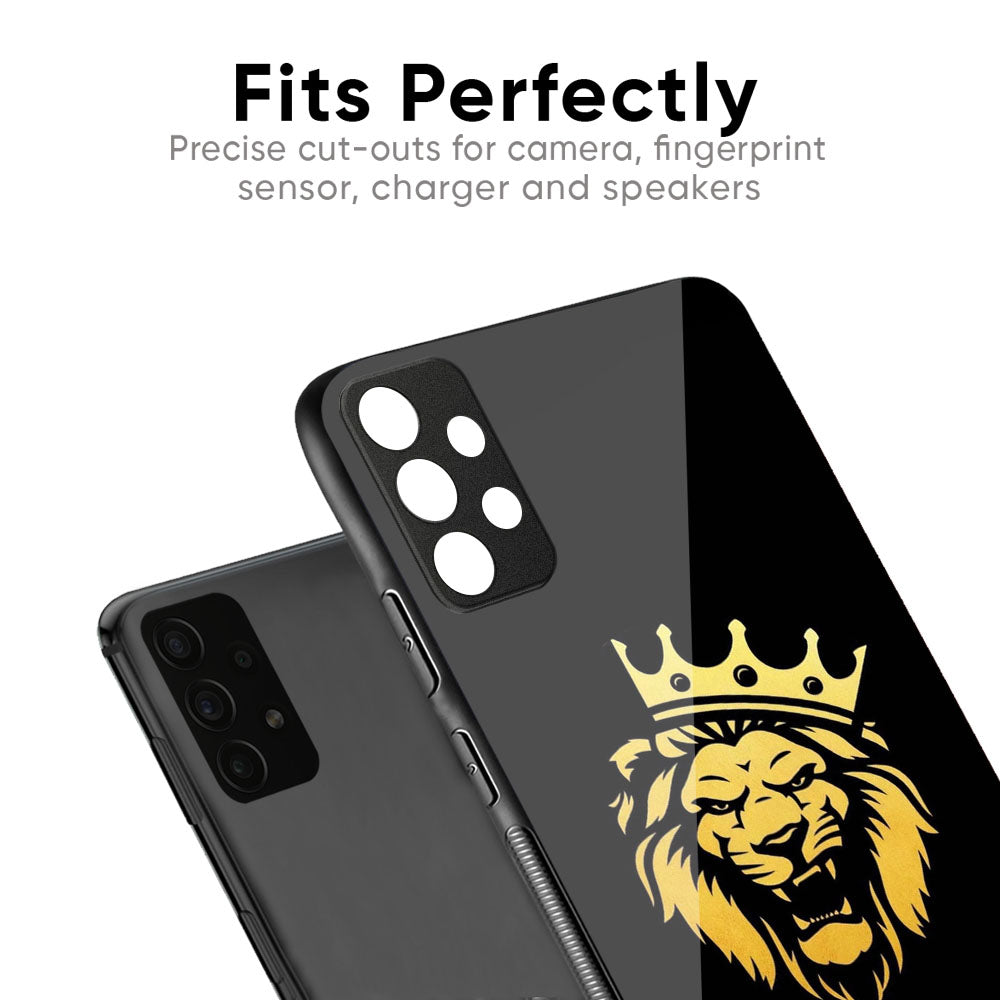 Lion The King Glass Case for Samsung Galaxy M56 5G
