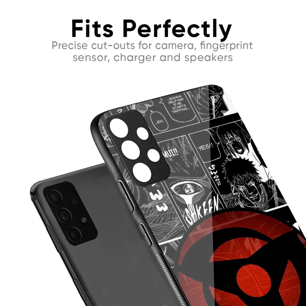 Sharingan Glass Case for Samsung Galaxy M56 5G