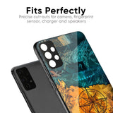 Architecture Map Glass Case for Vivo Y21 5G