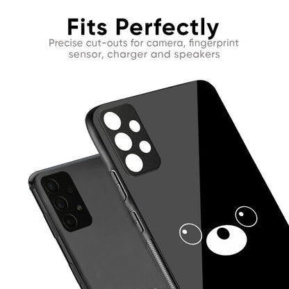 Cute Bear Glass Case for Samsung Galaxy M56 5G