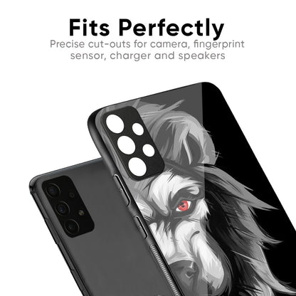 Wild Lion Glass Case for Samsung Galaxy M56 5G