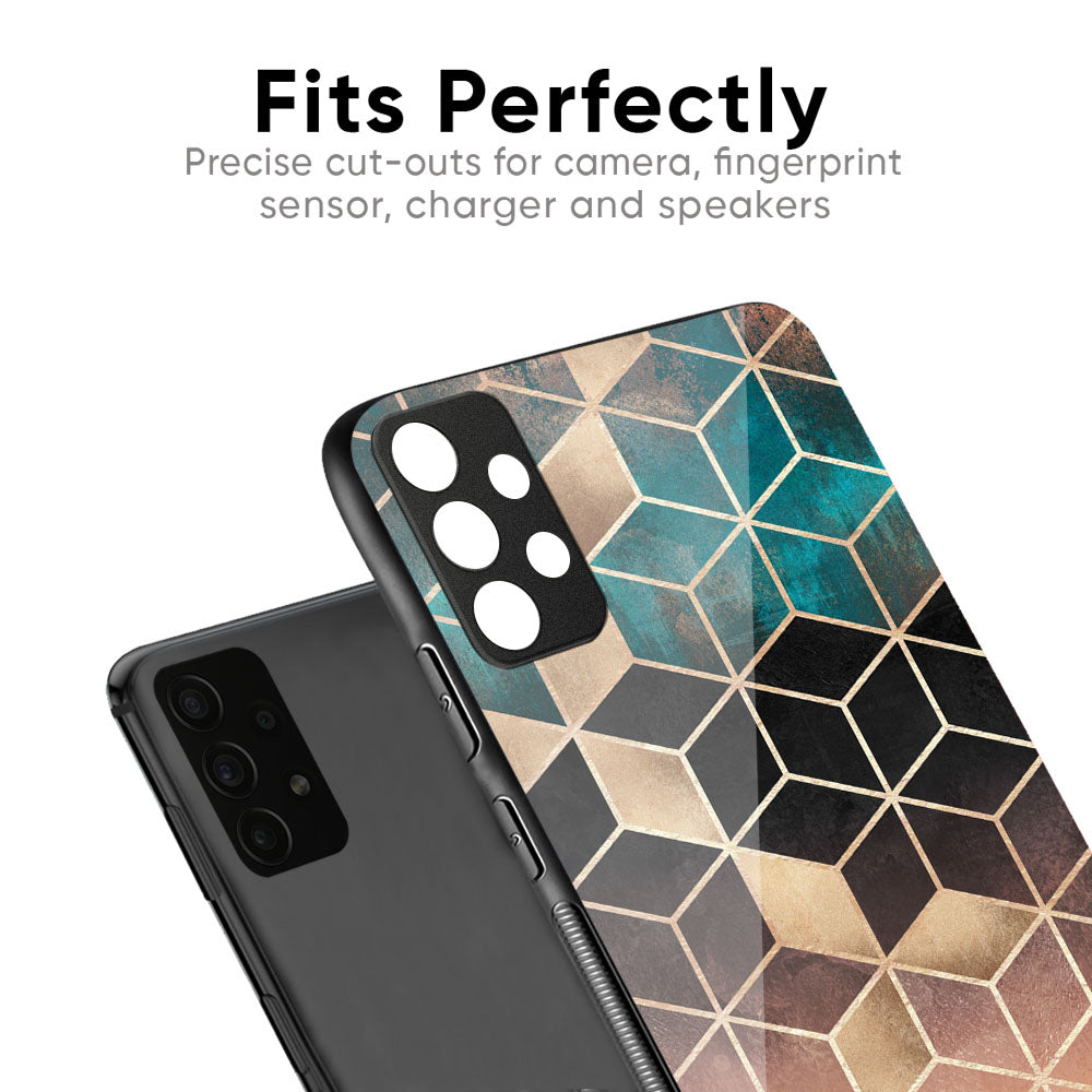 Bronze Texture Glass Case for Samsung Galaxy M56 5G