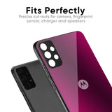 Pink Burst Glass Case for Motorola Edge 70 Fusion 5G