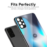 Blue Swan Shadow Glass Case for Motorola Edge 60 Fusion 5G