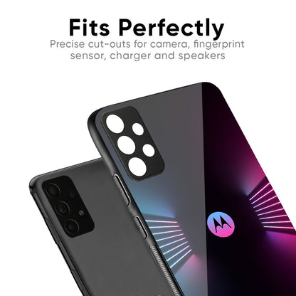 Disco Line Glass Case for Motorola Edge 50 Fusion 5G