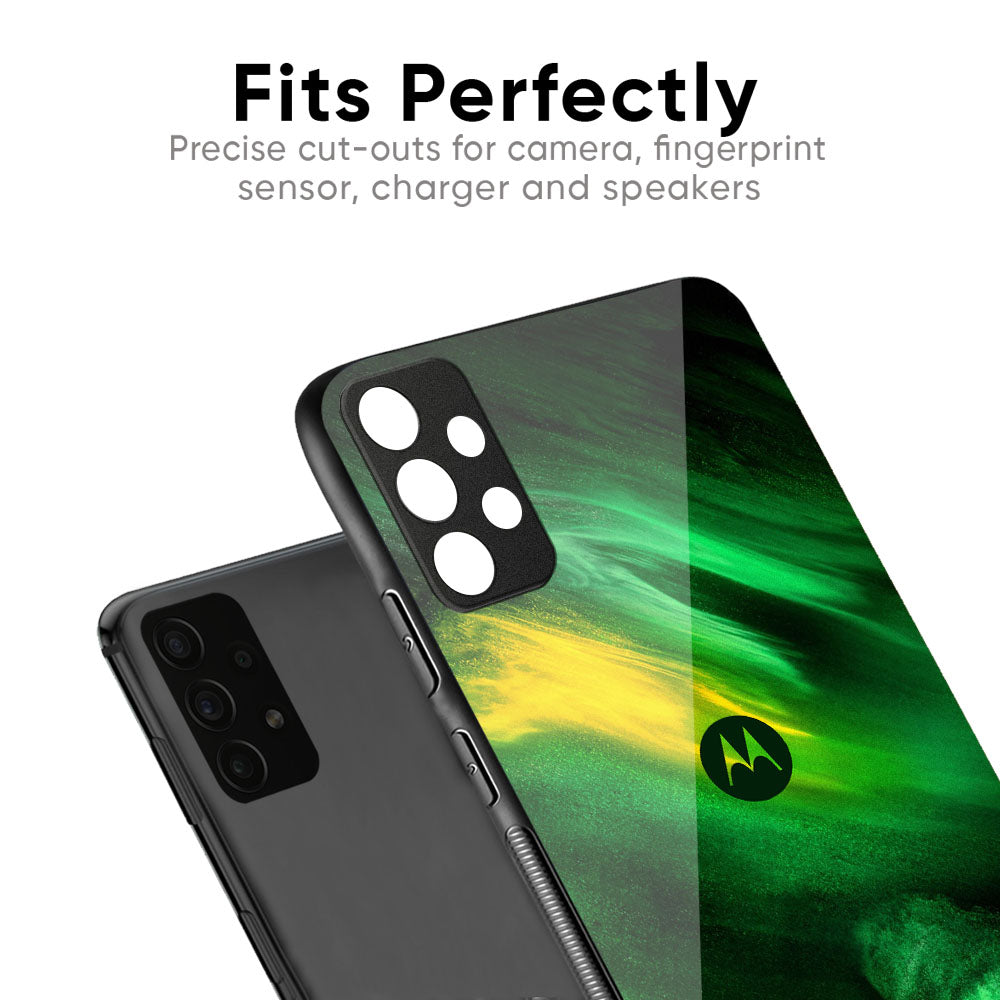 Forest Galaxy Glass Case for Motorola Edge 60 Pro