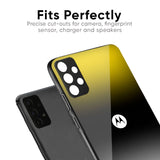 Yellow Shadow Glass Case for Motorola Edge 50 Fusion 5G