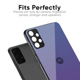 Indigo Pastel Glass Case For Motorola Edge 60 Fusion 5G
