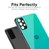 Cuba Blue Glass Case For Motorola Edge 60 Fusion 5G