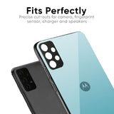 Arctic Blue Glass Case For Motorola Edge 60 Fusion 5G