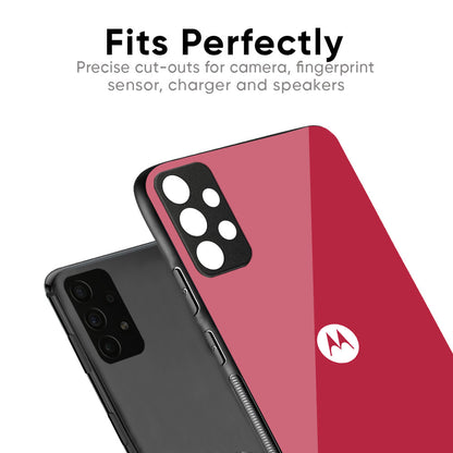 Solo Maroon Glass case for Motorola Edge 70 Pro 5G