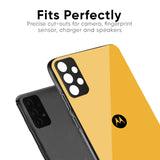 Fluorescent Yellow Glass case for Motorola Edge 60 Fusion 5G