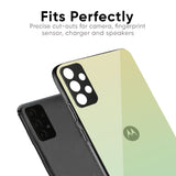 Mint Green Gradient Glass Case for Motorola Edge 50 Fusion 5G