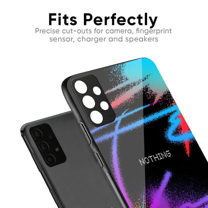 Brushy Color Glass Case for Nothing CMF Phone 2 Pro