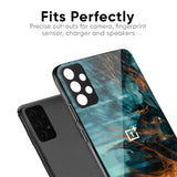 Golden Splash Glass Case for OnePlus Nord 6