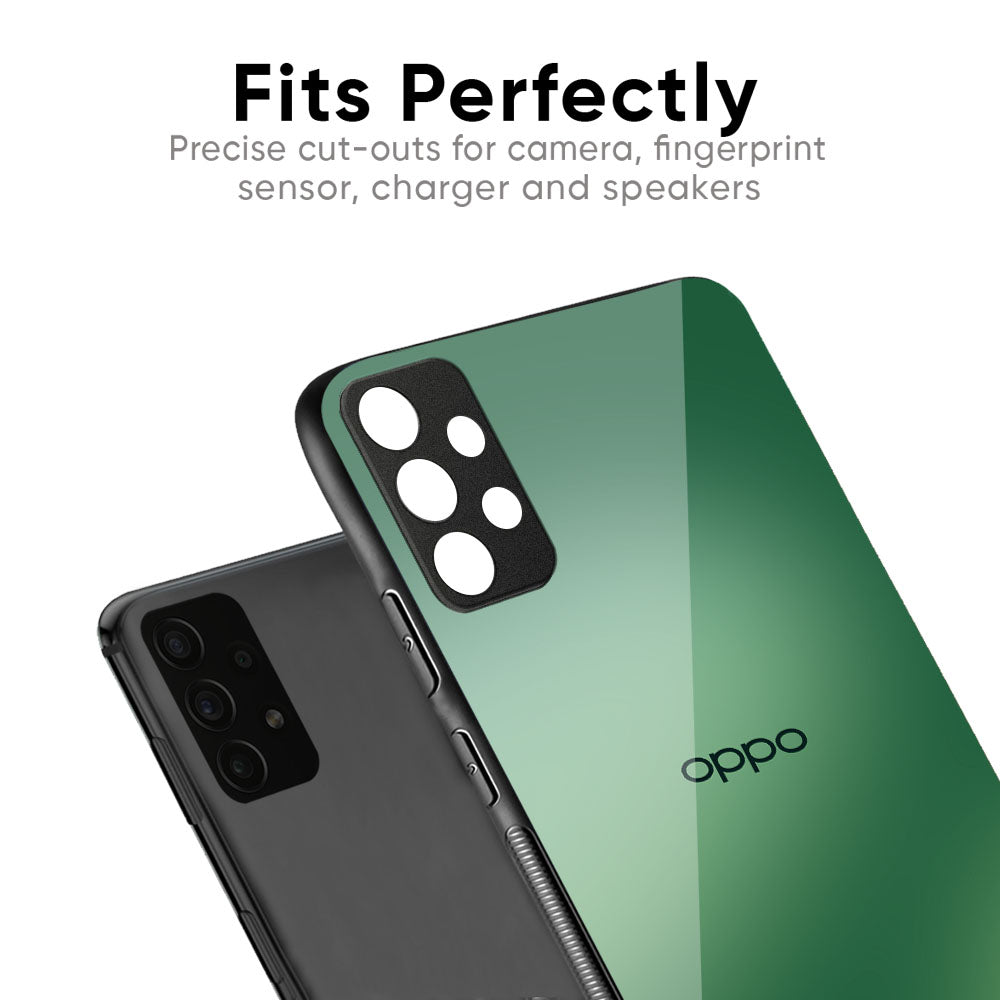 Green Grunge Texture Glass Case for Oppo K13 Turbo Pro 5G